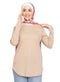 Latte Curved Long - Sleeve - Khotwh